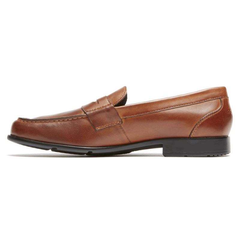 ROCKPORT - MEN'S CLASSIC PENNY LOAFER-COGNAC