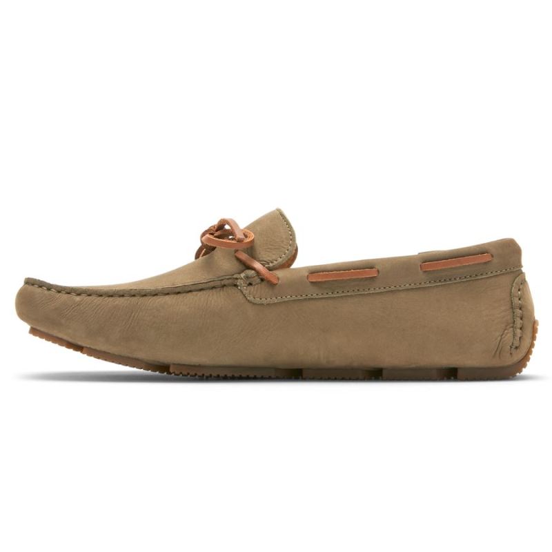 ROCKPORT - MEN'S RHYDER TIE LOAFER-VICUNA NUBUCK