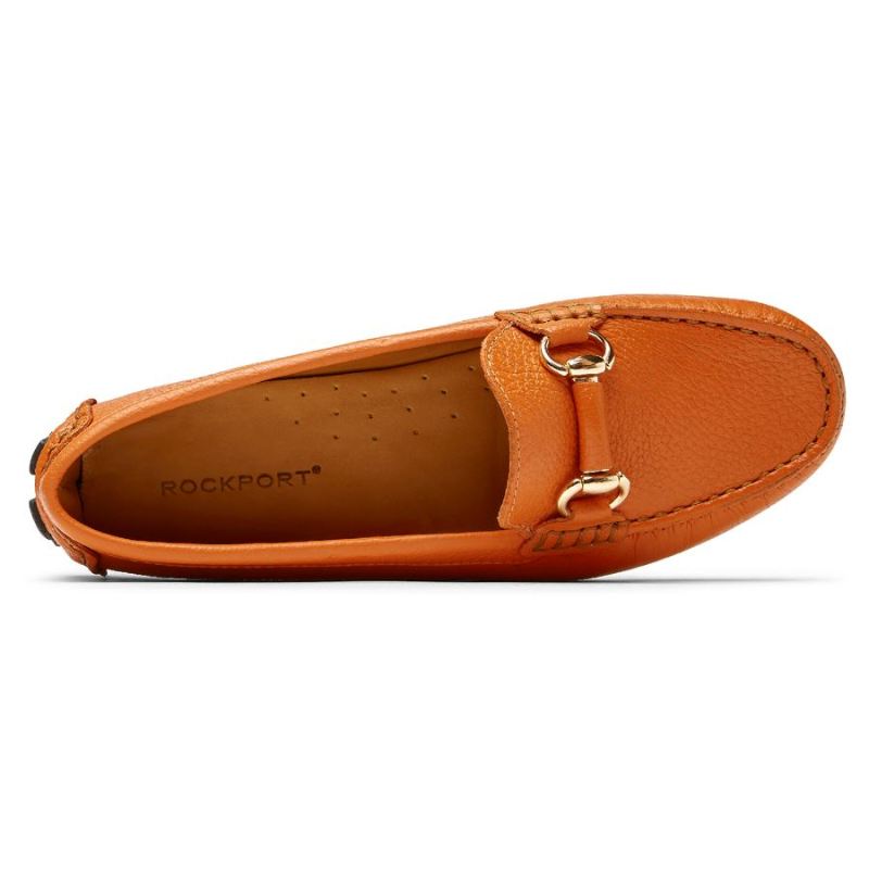 ROCKPORT - WOMEN'S BAYVIEW BIT KEEPER LOAFER-ORANGE