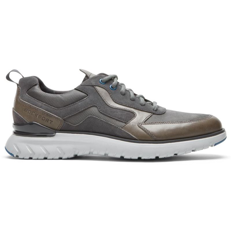 ROCKPORT - MEN'S TOTAL MOTION SPORT MESH OXFORD-STEEL GREY