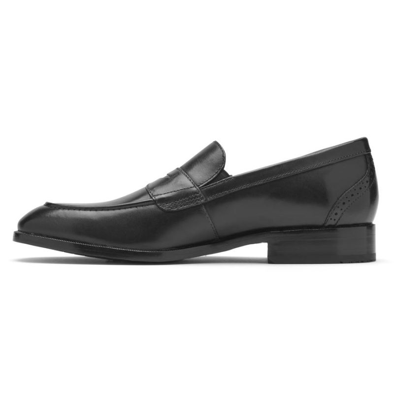 ROCKPORT - MEN'S TOTAL MOTION OFFICE PENNY LOAFER-BLACK