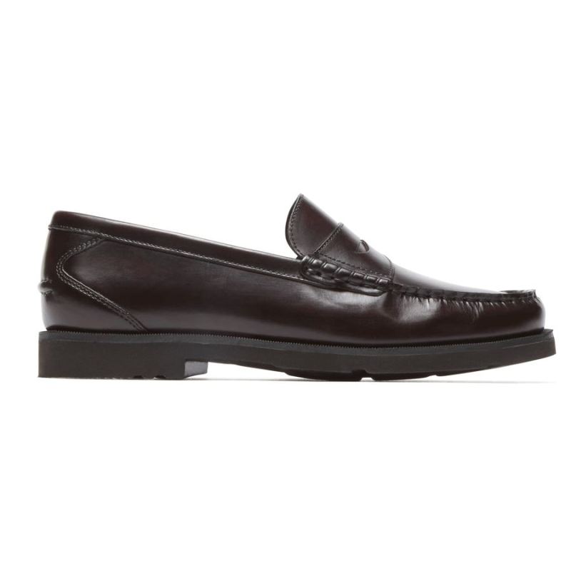 ROCKPORT - MODERN PREP PENNY LOAFER-BURGUNDY