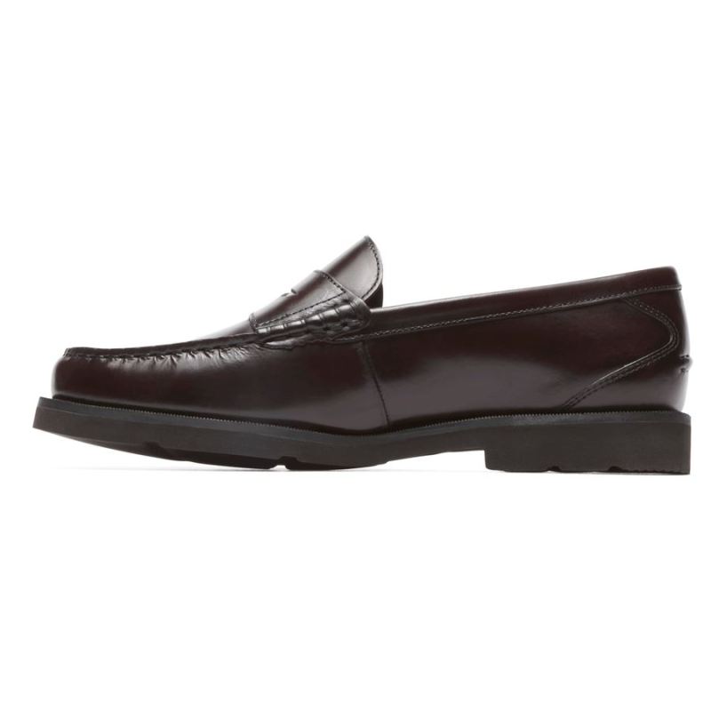 ROCKPORT - MODERN PREP PENNY LOAFER-BURGUNDY