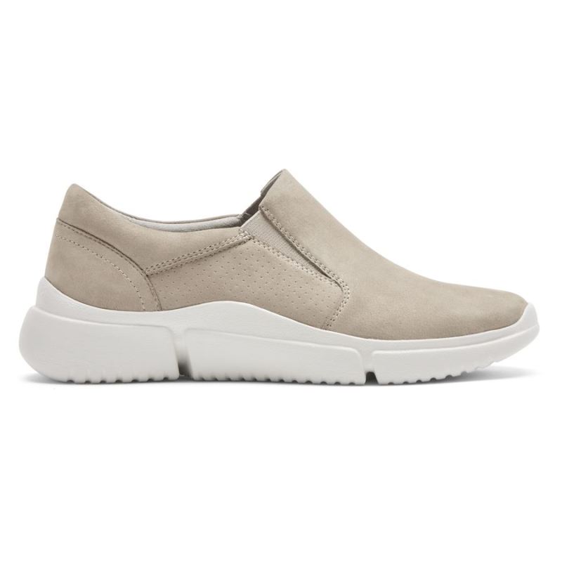 ROCKPORT - WOMEN'S R-EVOLUTION WASHABLE SLIP-ON SNEAKER-DOVE WASHABLE