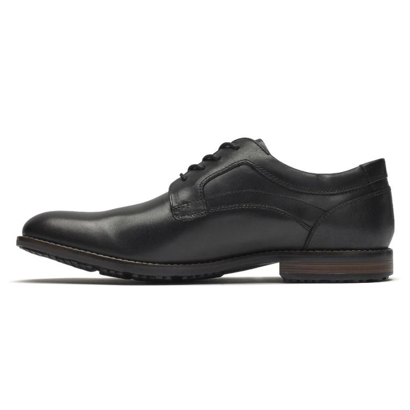 ROCKPORT - MEN'S DUSTYN PLAIN TOE OXFORD-BLACK