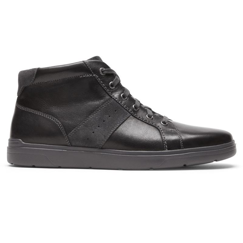 ROCKPORT - MEN'S TOTAL MOTION LITE ZIP SNEAKER-BLACK