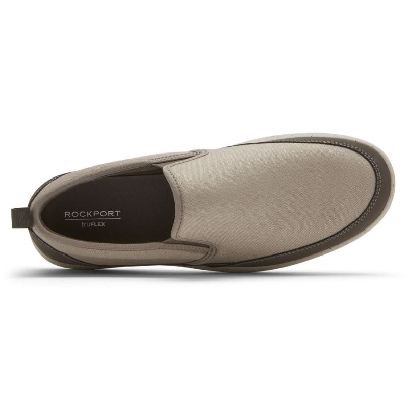 ROCKPORT - MEN'S TRUFLEX FLY MUDGUARD SLIP-ON-STONE MULTI