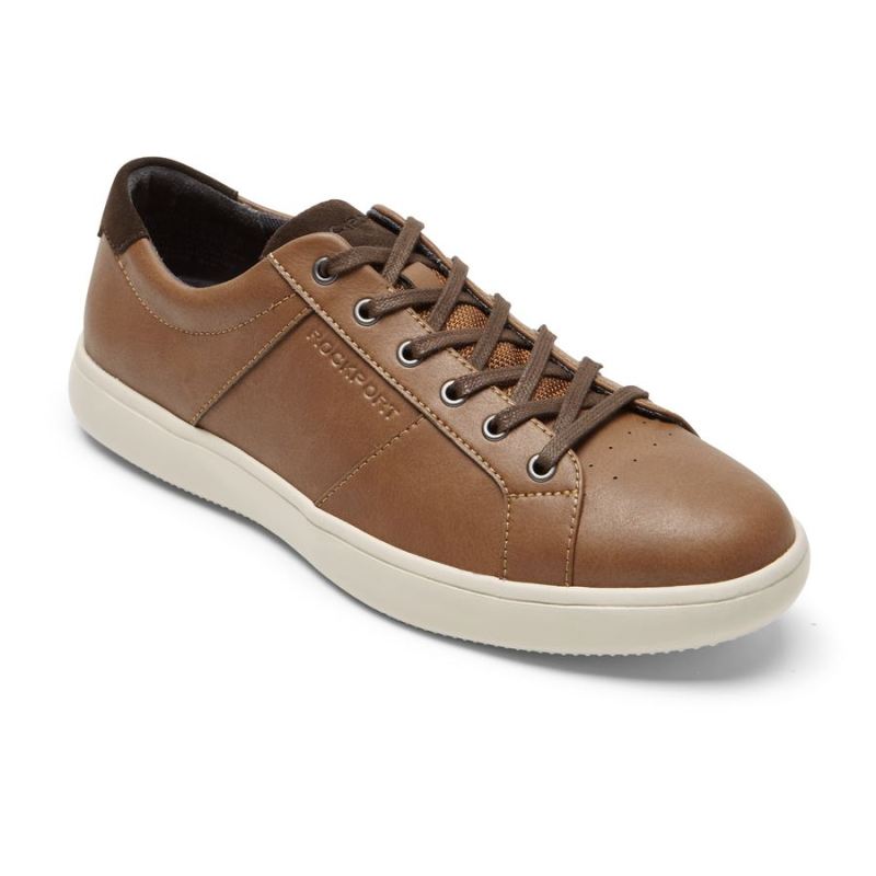ROCKPORT - MEN'S JARVIS LACE-TO-TOE SNEAKER-TAN