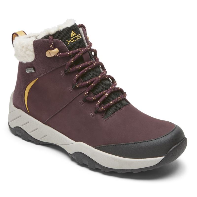 ROCKPORT - WOMEN'S XCS SPRUCE PEAK BOOT-WATERPROOF-OXBLOOD