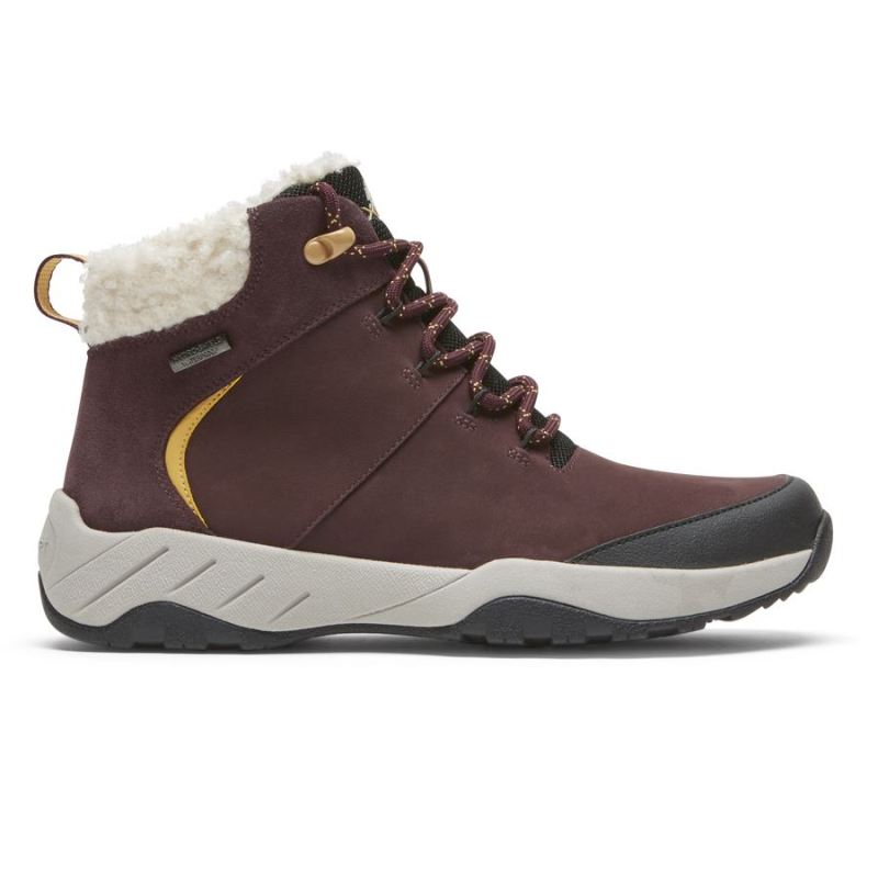 ROCKPORT - WOMEN'S XCS SPRUCE PEAK BOOT-WATERPROOF-OXBLOOD