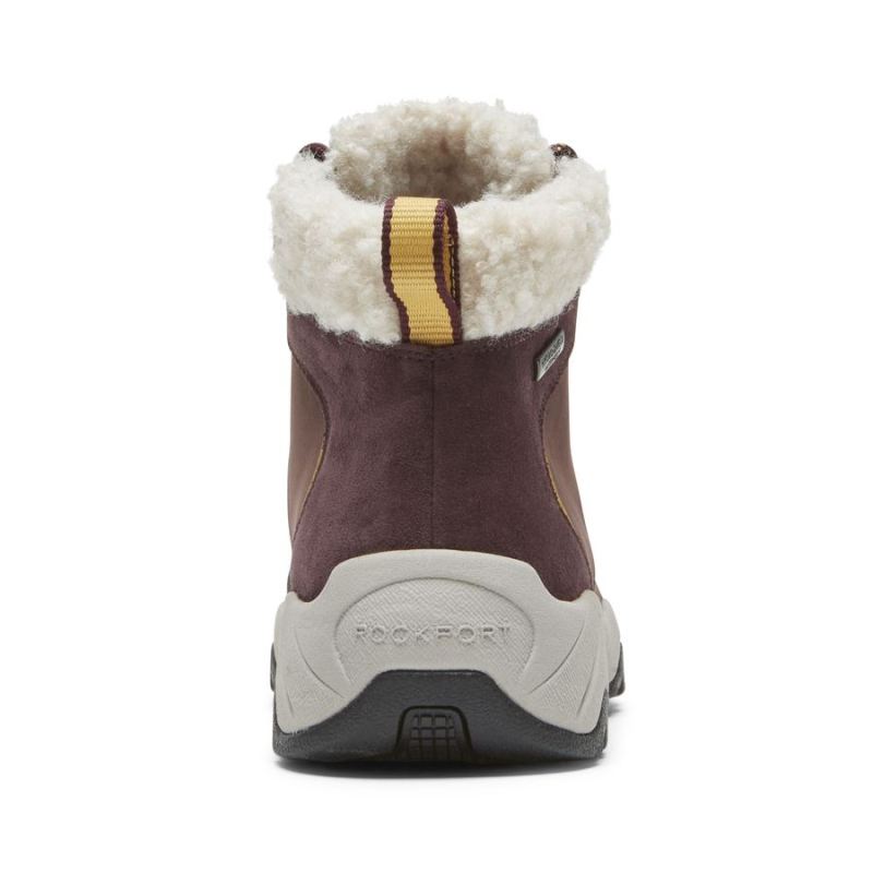 ROCKPORT - WOMEN'S XCS SPRUCE PEAK BOOT-WATERPROOF-OXBLOOD