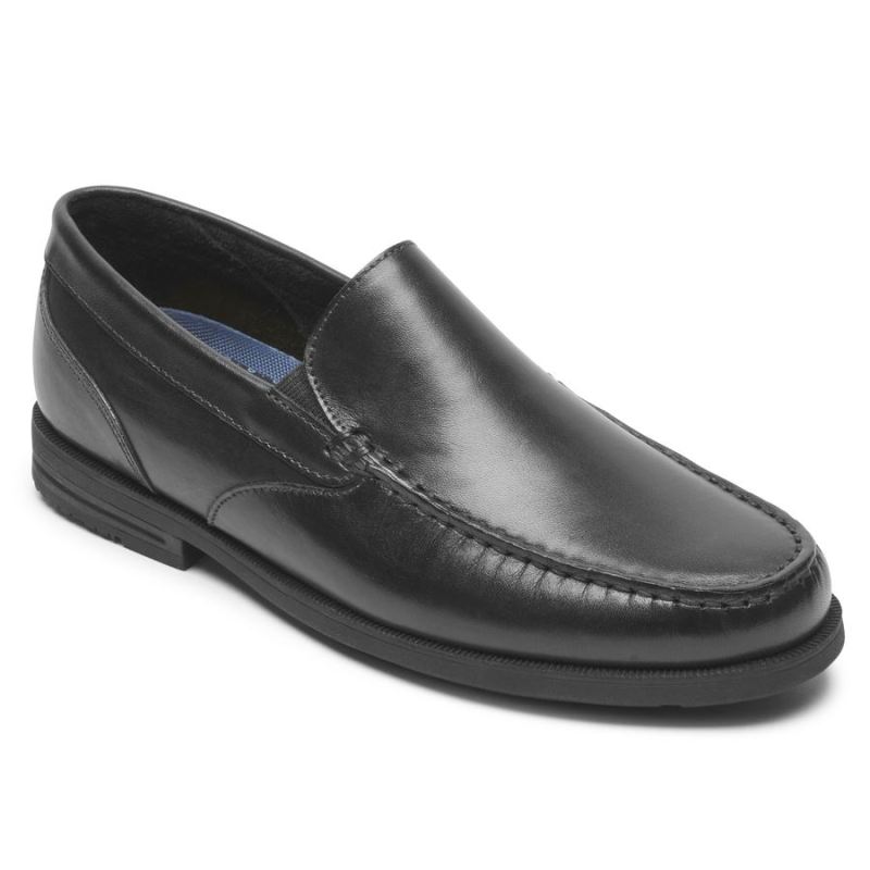 ROCKPORT - MEN'S PRESTON VENETIAN LOAFER-BLACK