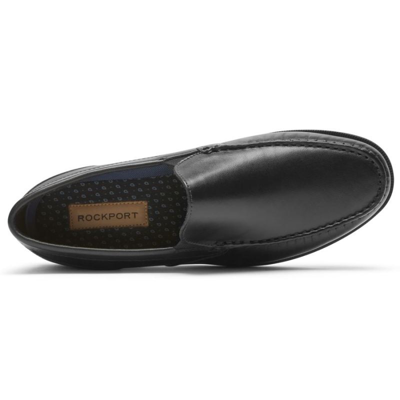 ROCKPORT - MEN'S PRESTON VENETIAN LOAFER-BLACK