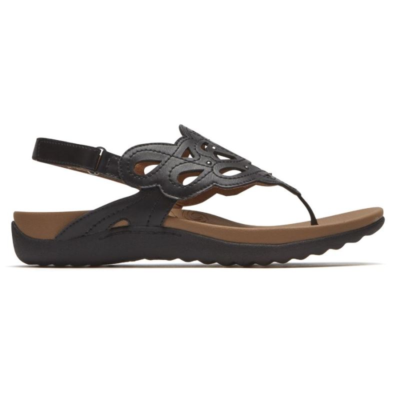 ROCKPORT - RIDGE SLING SANDAL-BLACK