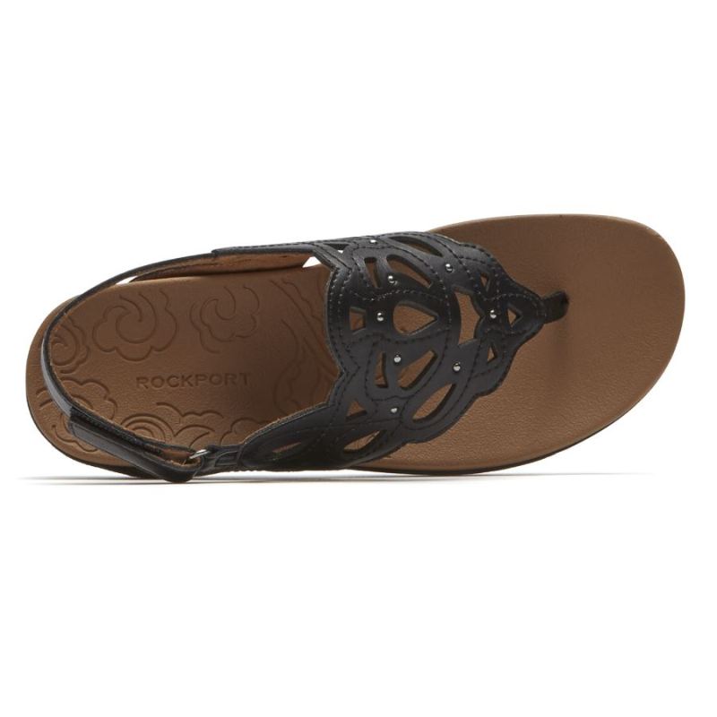 ROCKPORT - RIDGE SLING SANDAL-BLACK