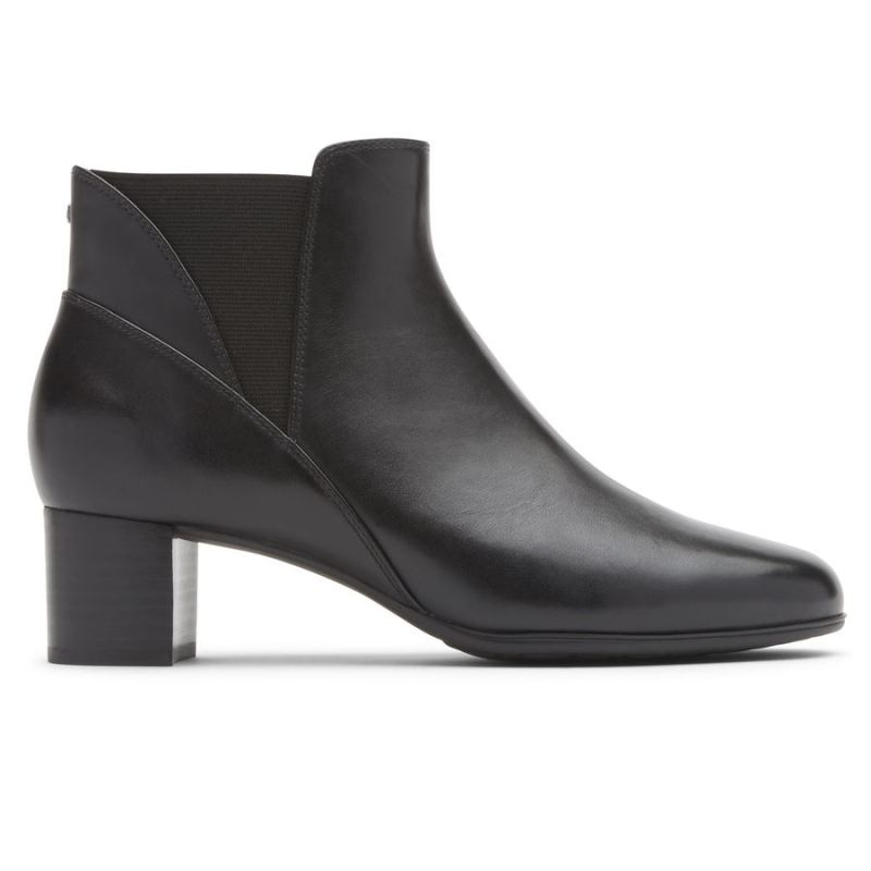 ROCKPORT - WOMEN'S CAREER DRESS CHELSEA BOOT-BLACK