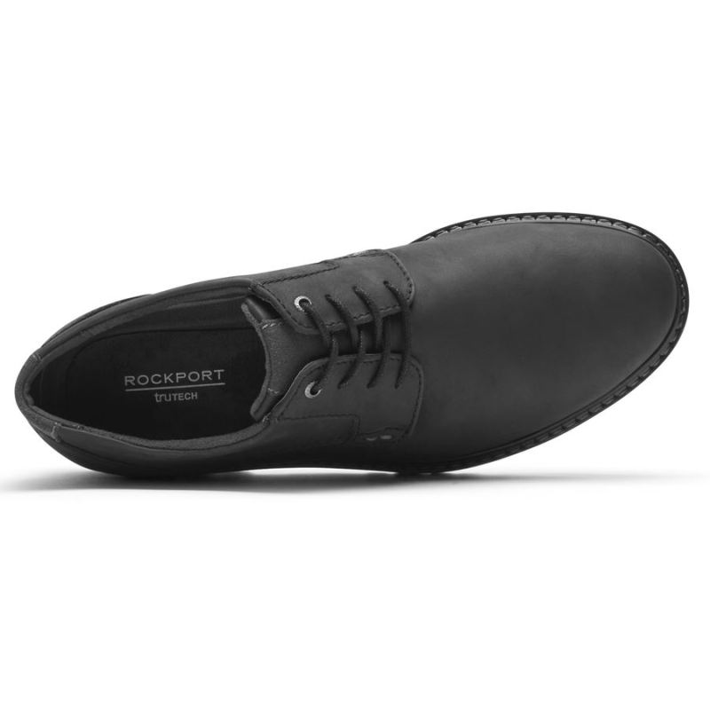 ROCKPORT - MEN'S XCS PLAIN TOE OXFORD-WATERPROOF-Black