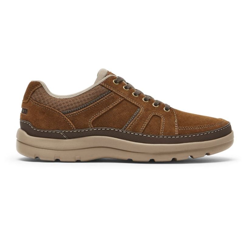 ROCKPORT - GET YOUR KICKS MUDGUARD BLUCHER-SNUFF SUEDE