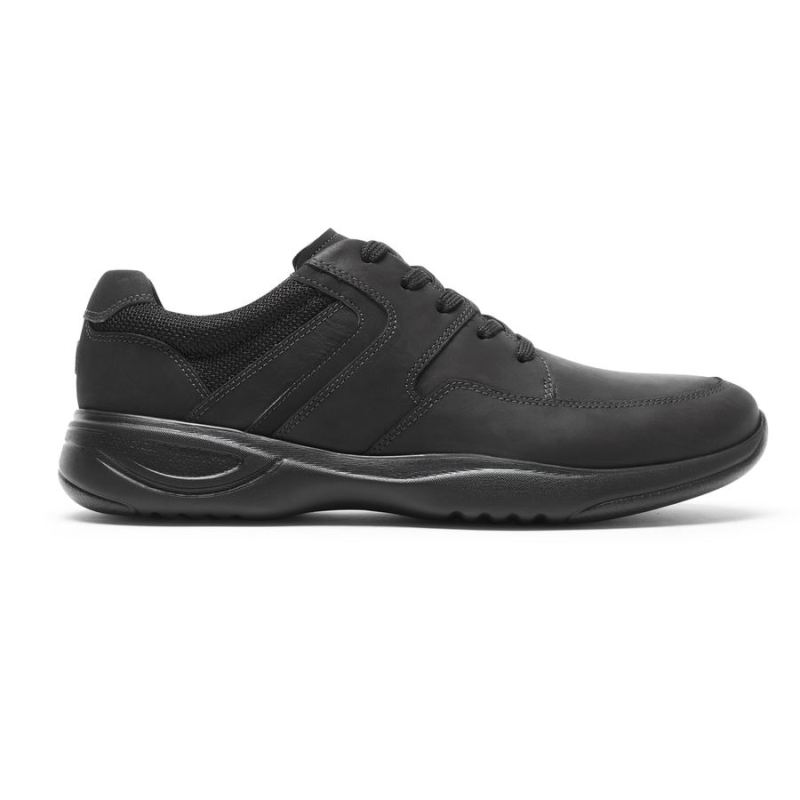 ROCKPORT - MEN'S METRO PATH SNEAKER-BLACK LEATHER