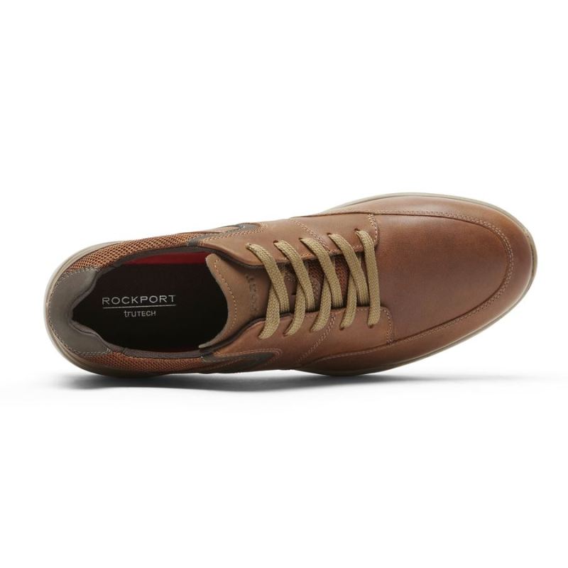 ROCKPORT - MEN'S METRO PATH SNEAKER-SORREL LEATHER