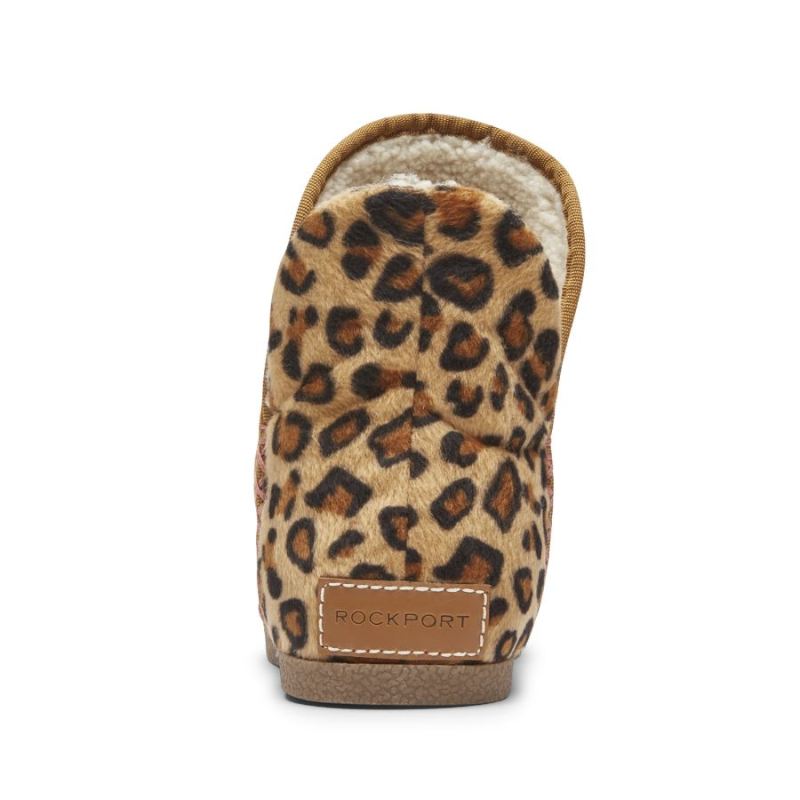 ROCKPORT - WOMEN'S TRUTECH VEDA SLIPPER BOOT-LEOPARD