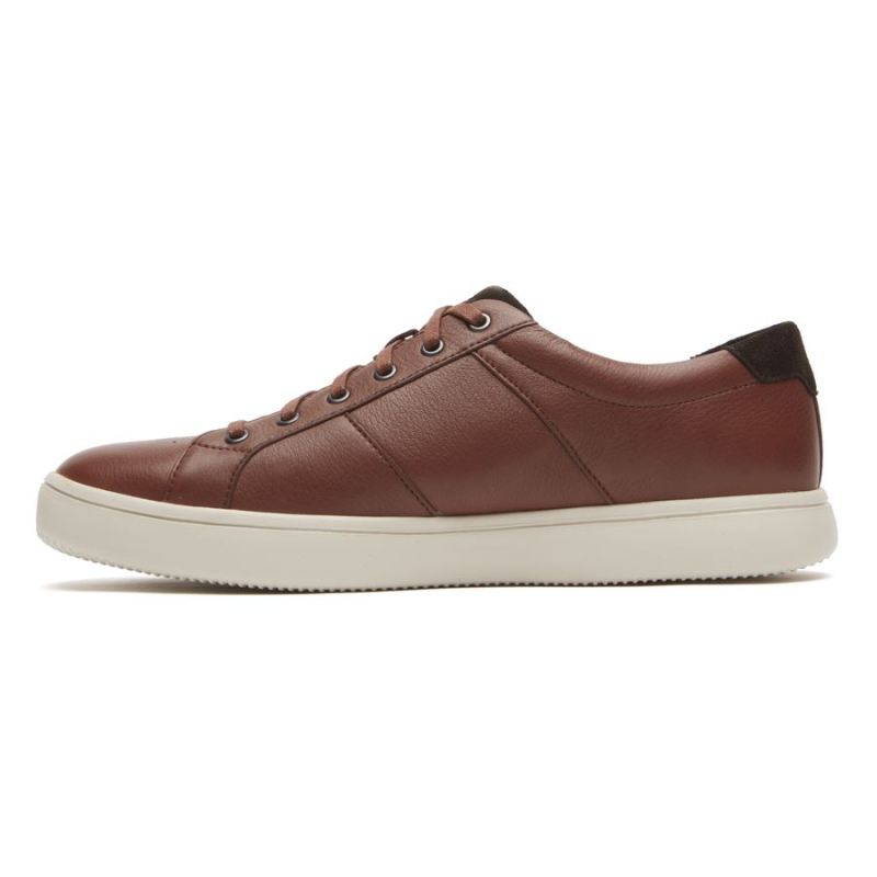 ROCKPORT - MEN'S JARVIS LACE-TO-TOE SNEAKER-COGNAC