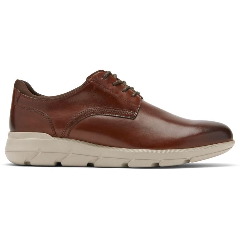 ROCKPORT - MEN'S GRADY OXFORD-DARK BROWN