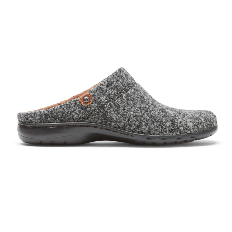 ROCKPORT - WOMEN'S COBB HILL PENFIELD CLOG-GREY