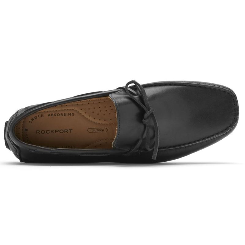 ROCKPORT - MEN'S RHYDER TIE LOAFER-BLACK