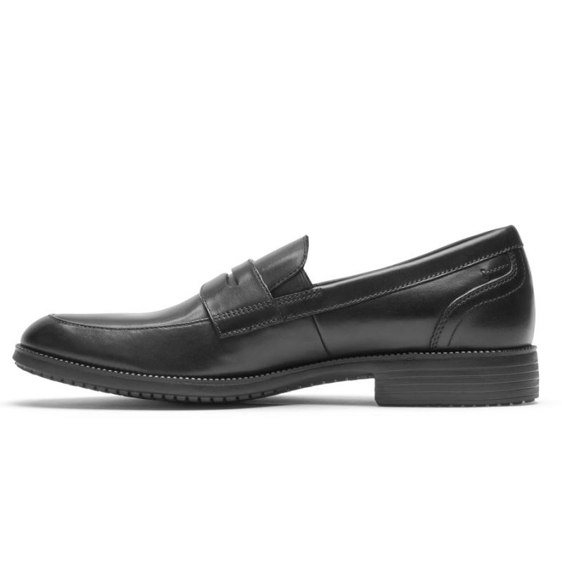 ROCKPORT - MEN'S TOTAL MOTION DRESSPORT PENNY LOAFER-BLACK