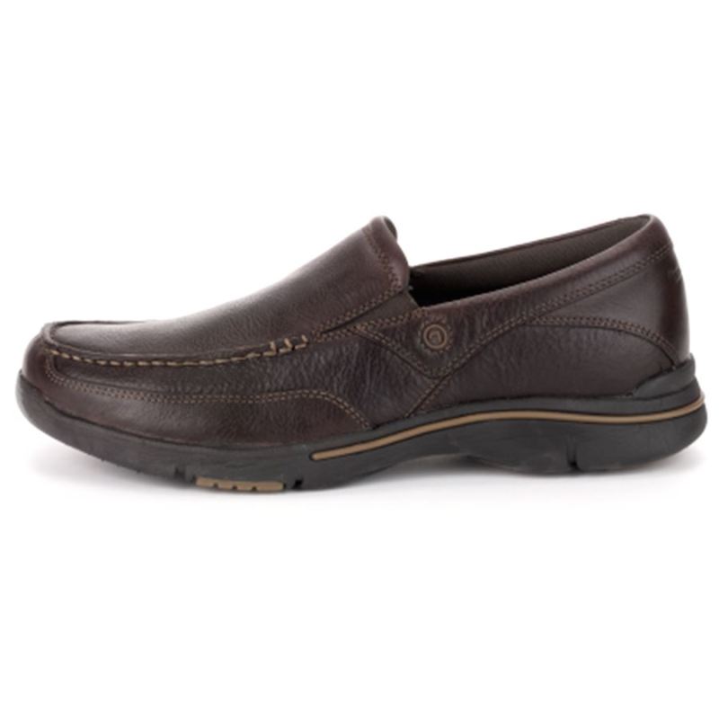 ROCKPORT - CITY PLAY EBERDON-DARK BROWN 2