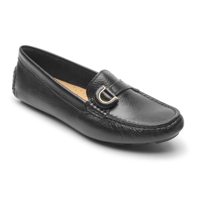 ROCKPORT - WOMEN'S BAYVIEW RING LOAFER-BLACK