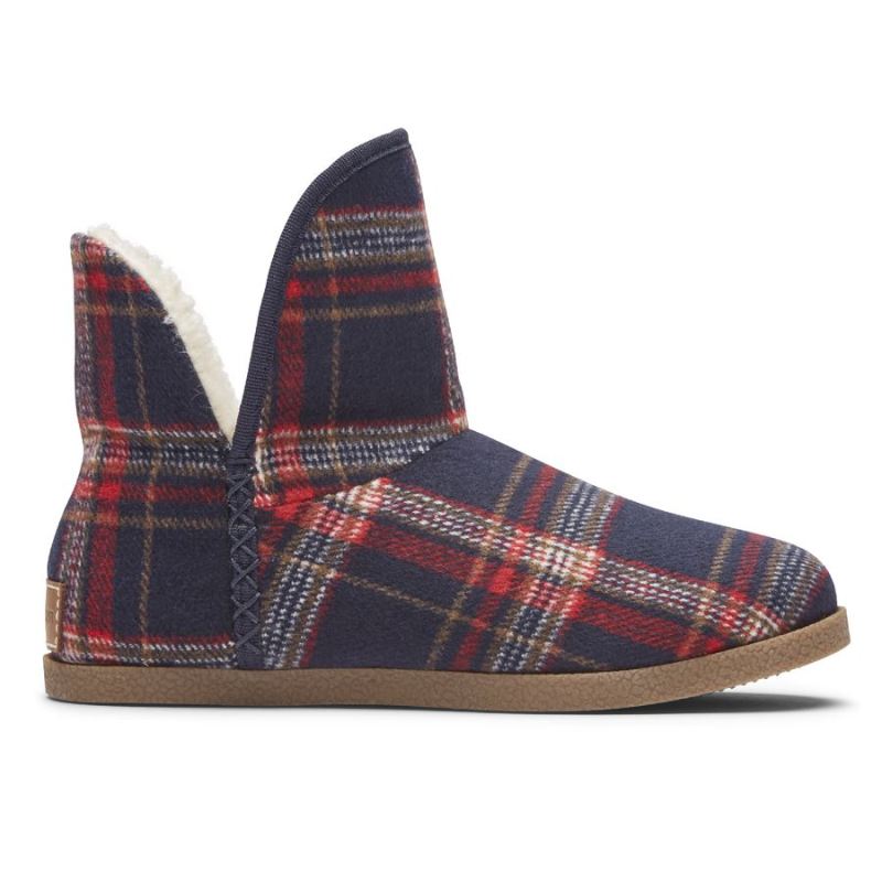 ROCKPORT - WOMEN'S TRUTECH VEDA SLIPPER BOOT-PLAID