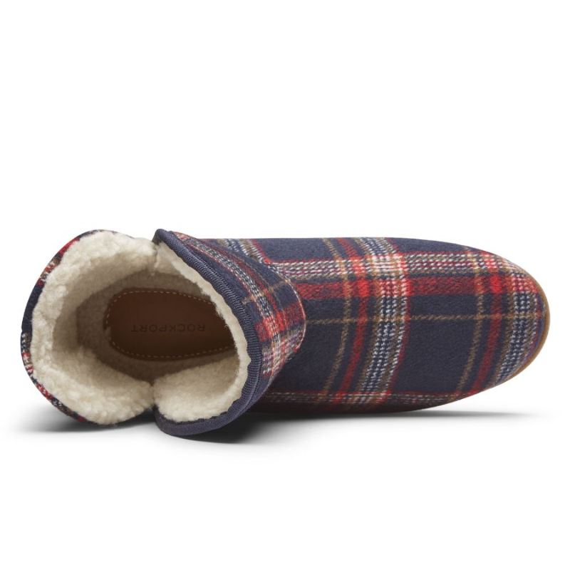 ROCKPORT - WOMEN'S TRUTECH VEDA SLIPPER BOOT-PLAID