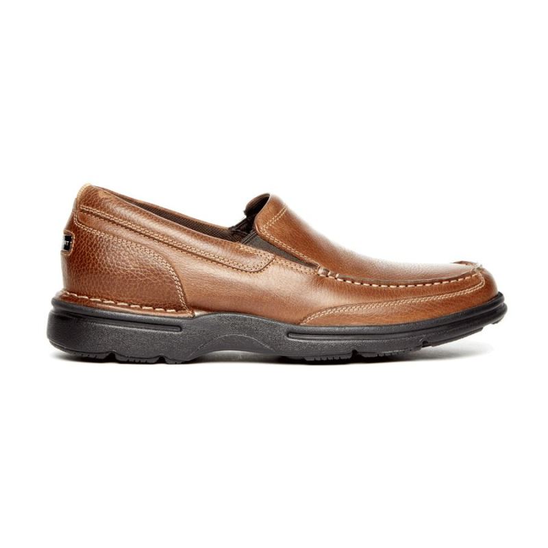 ROCKPORT - PROWALKER EUREKA PLUS SLIP-ON-BRIDLE BROWN