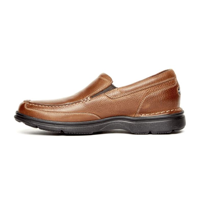 ROCKPORT - PROWALKER EUREKA PLUS SLIP-ON-BRIDLE BROWN