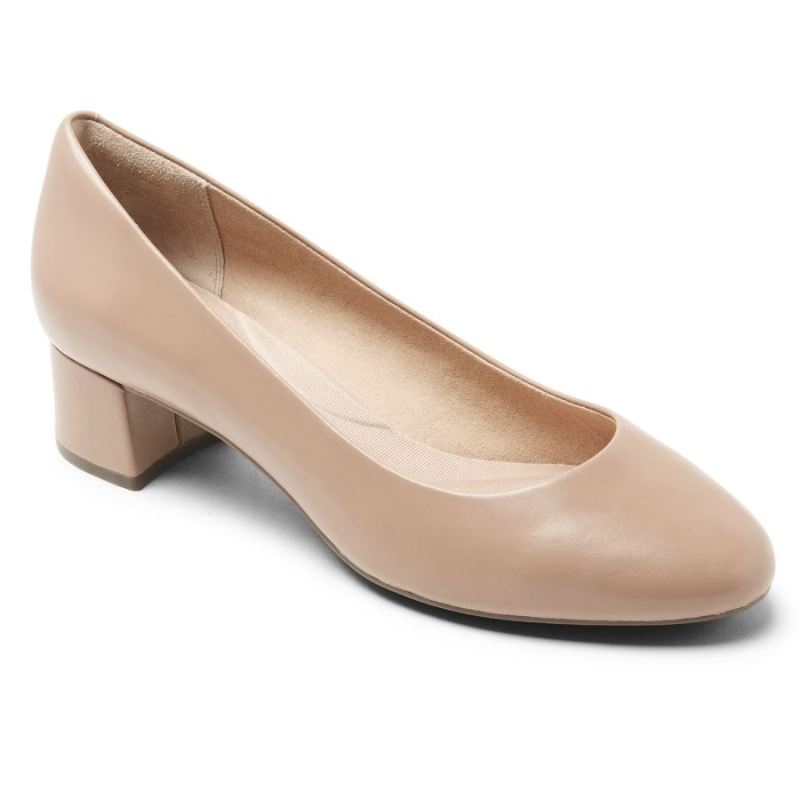 ROCKPORT - WOMEN'S TOTAL MOTION SYDNEY PUMP-BEIGE