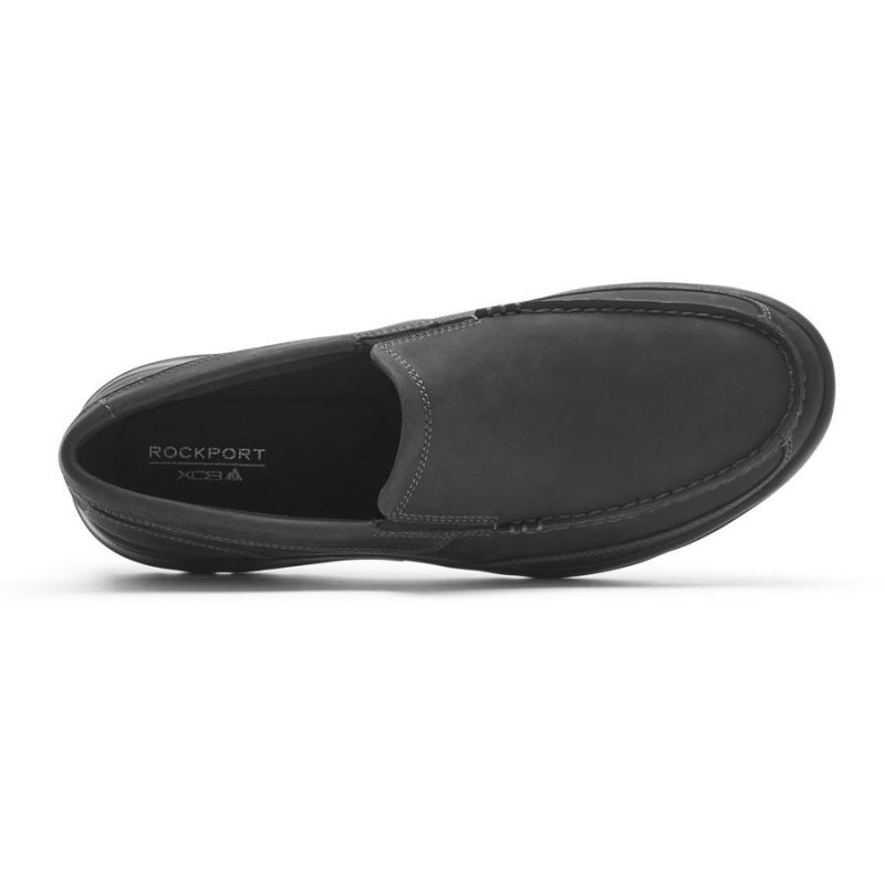 ROCKPORT - MEN'S JUNCTION POINT SLIP-ON-DARK SHADOW