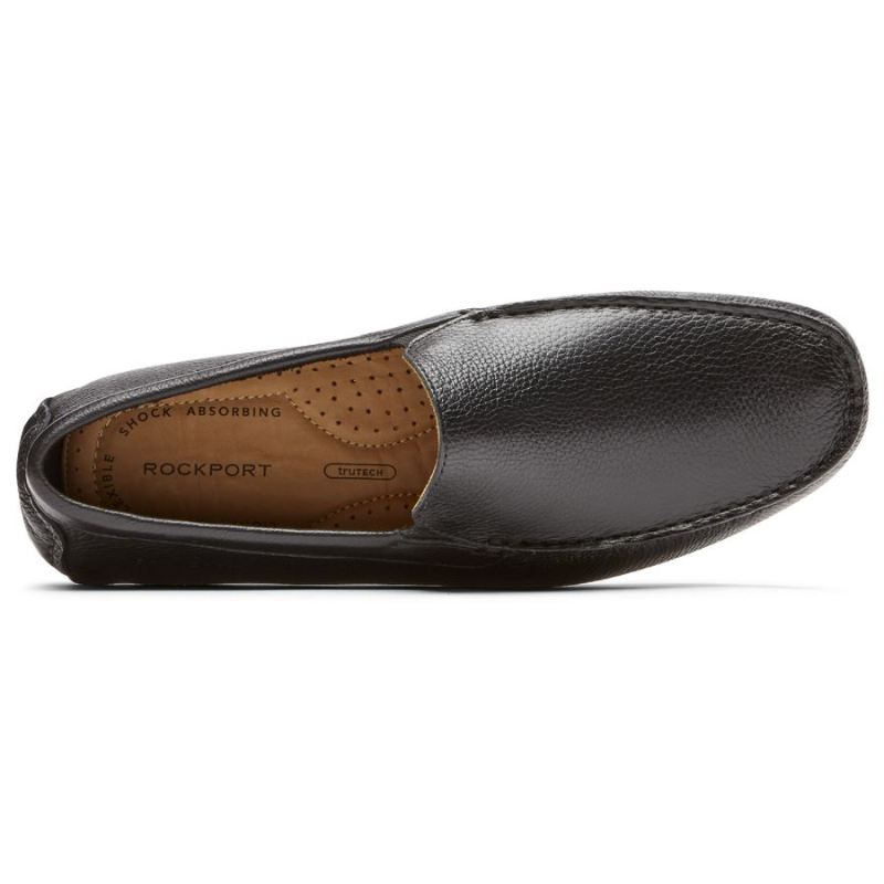 ROCKPORT - MEN'S RHYDER VENETIAN LOAFER-BLACK