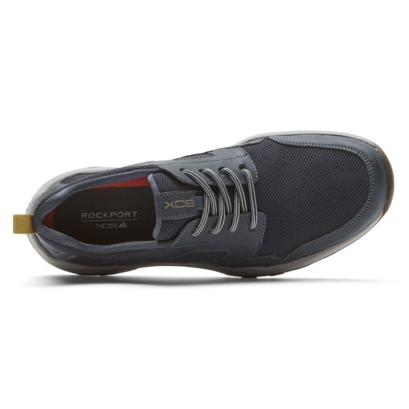 ROCKPORT - MEN'S XCS RIGGS LACE-UP SNEAKER-NAVY