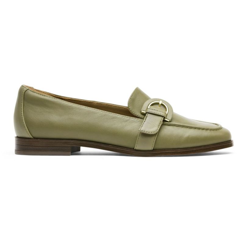 ROCKPORT - WOMEN'S SUSANA BUCKLE LOAFER-FOREST