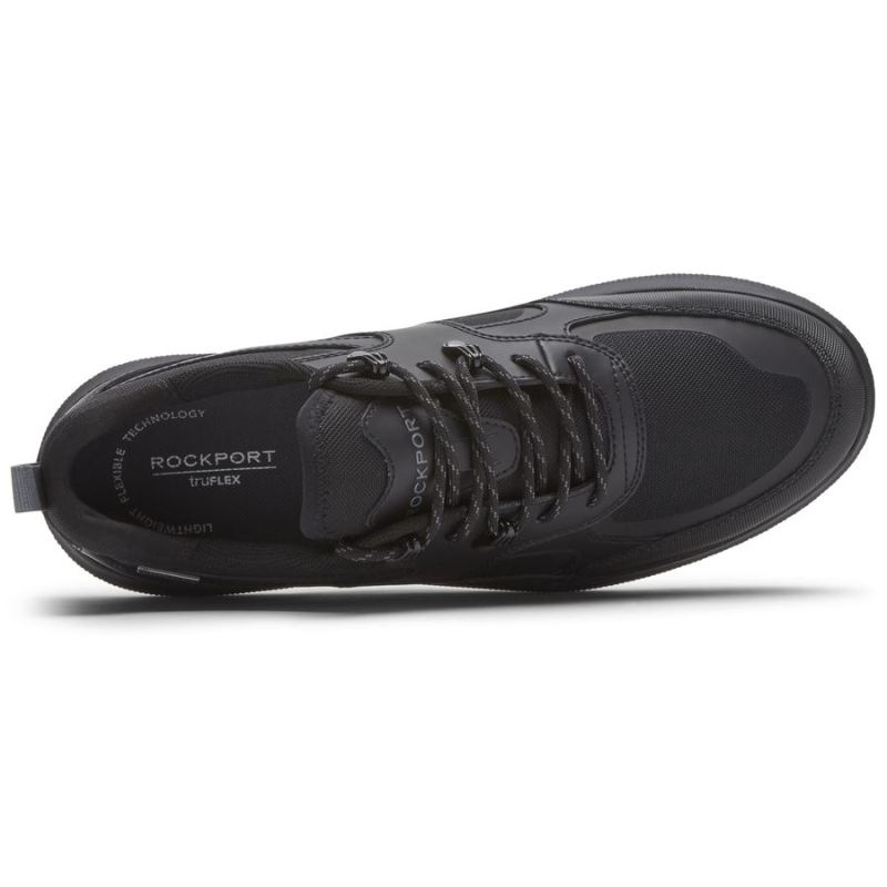 ROCKPORT - MEN'S TRUFLEX HYBRID WATERPROOF SNEAKER-BLACK