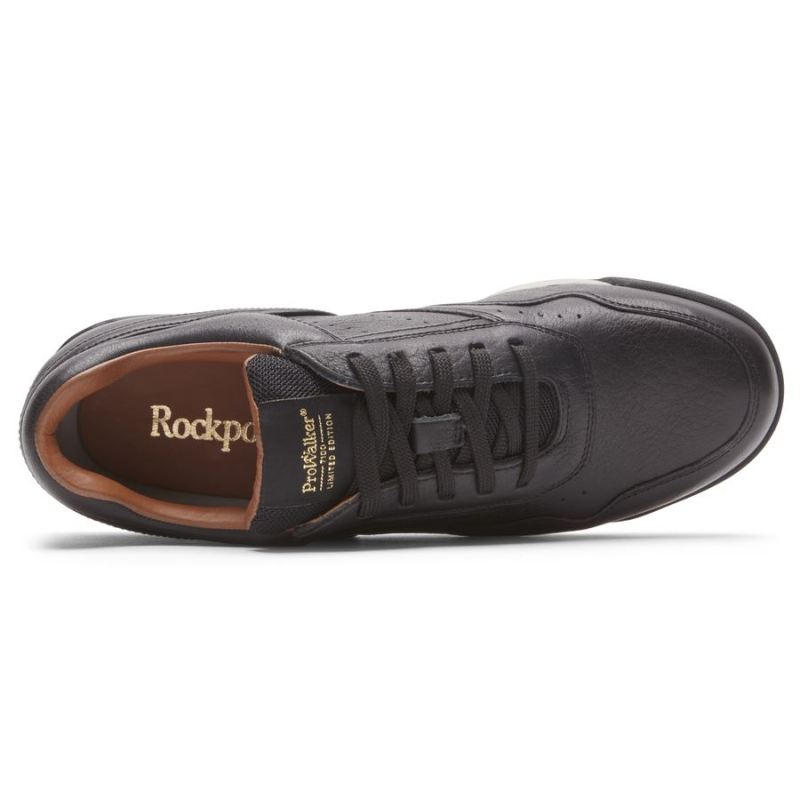 ROCKPORT - MEN'S 7100 PROWALKER LIMITED EDITION SHOE-BLACK LEATHER