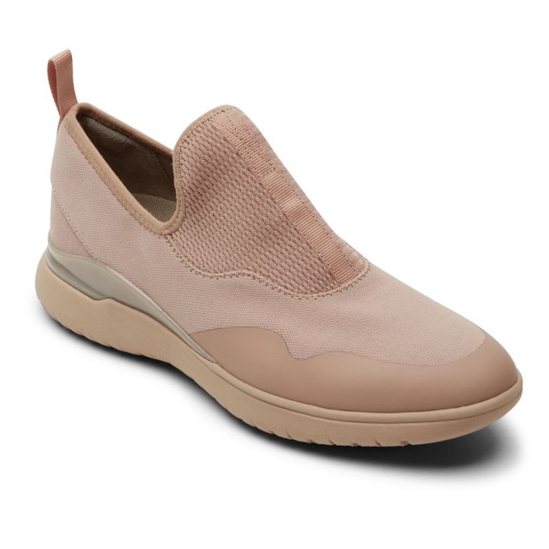 ROCKPORT - WOMEN'S TOTAL MOTION SPORT MESH SLIP-ON-TUSCANY PINK ECO