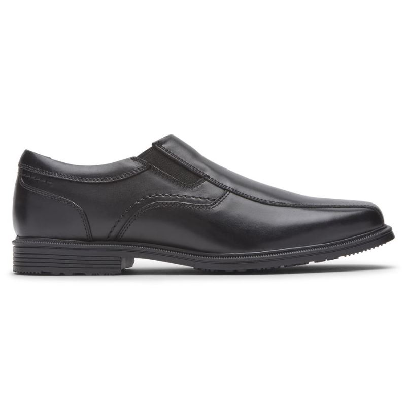 ROCKPORT - MEN'S TAYLOR WATERPROOF SLIP-ON-BLACK