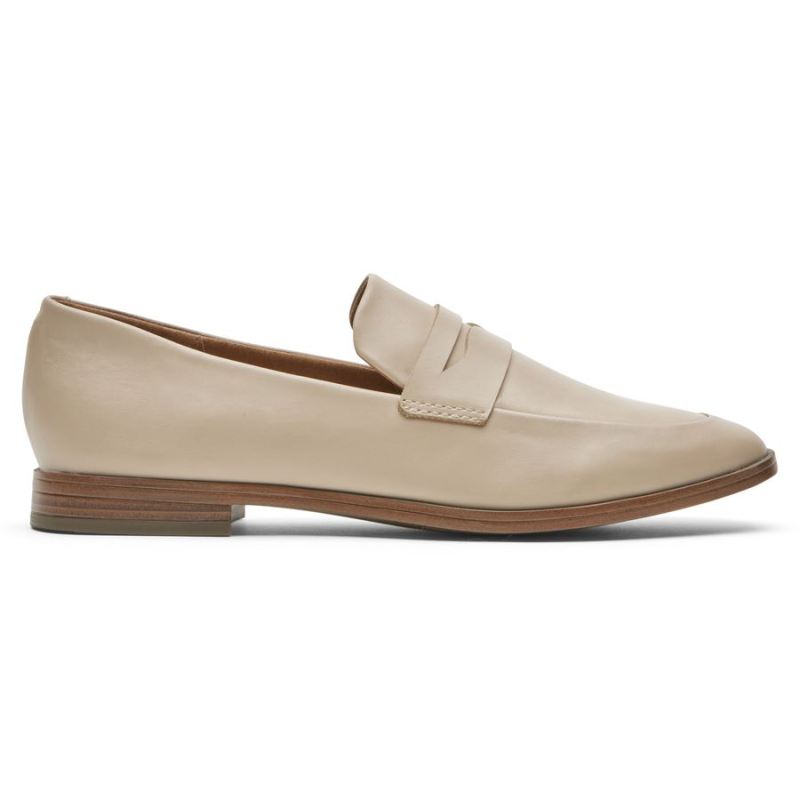 ROCKPORT - WOMEN'S PERPETUA CLASSIC PENNY LOAFER-HUMUS