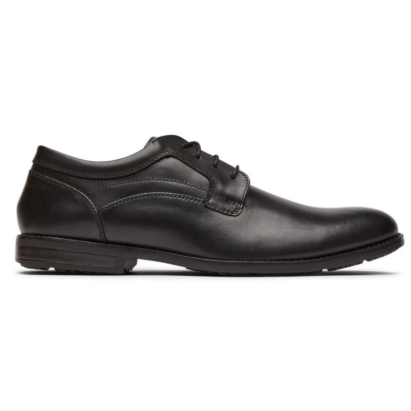 ROCKPORT - MEN'S MYKEL PLAIN TOE OXFORD-BLACK