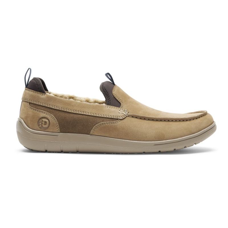 ROCKPORT - MEN'S FITSMART SLIPPER-VICUNA