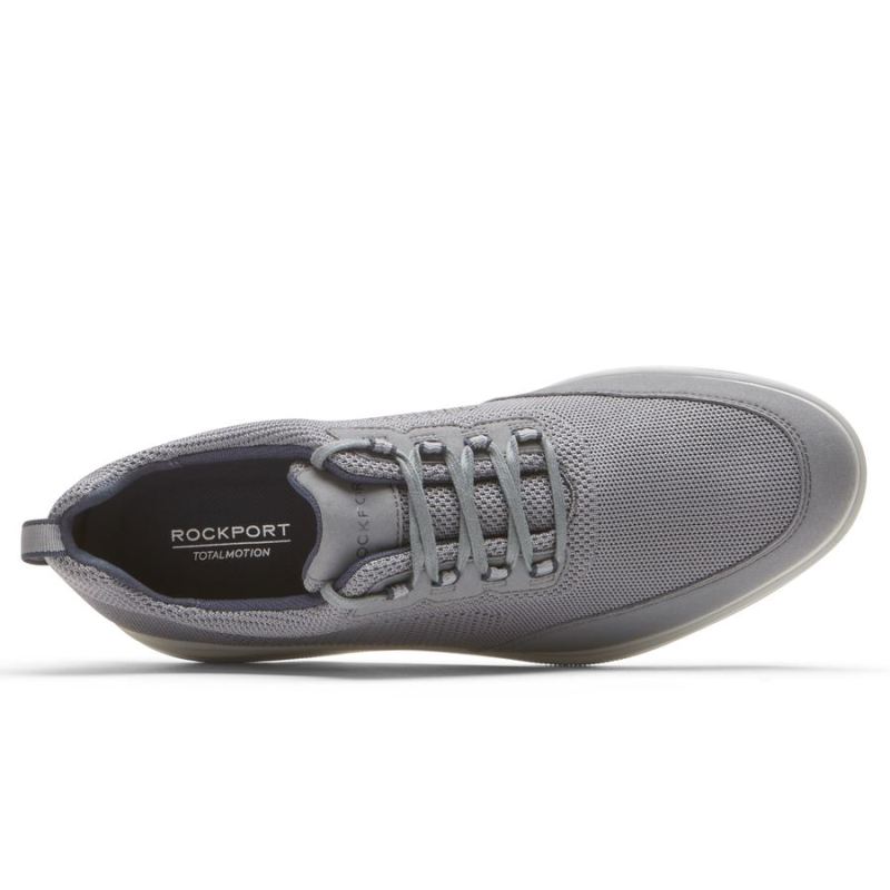 ROCKPORT - MEN'S TOTAL MOTION CITY MESH OXFORD-STEEL GREY