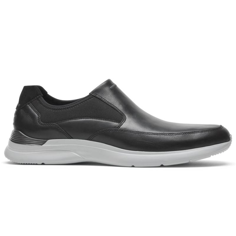 ROCKPORT - MEN'S TOTAL MOTION ACTIVE SLIP-ON SNEAKER-BLACK